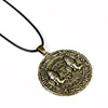 New game peripheral uncharted 4 mysterious sea area 4 Drak ancient gold coin pendant necklace