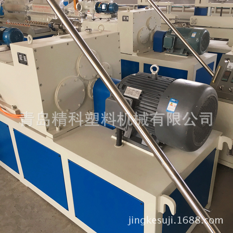 现货供应 青岛胶州精科塑机 PVC51/65/80锥双造粒挤出机 经济