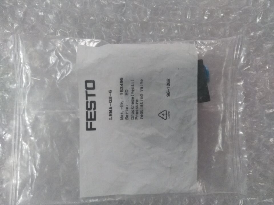费斯托 FESTO减压阀LRMA-QS-6 153496现货