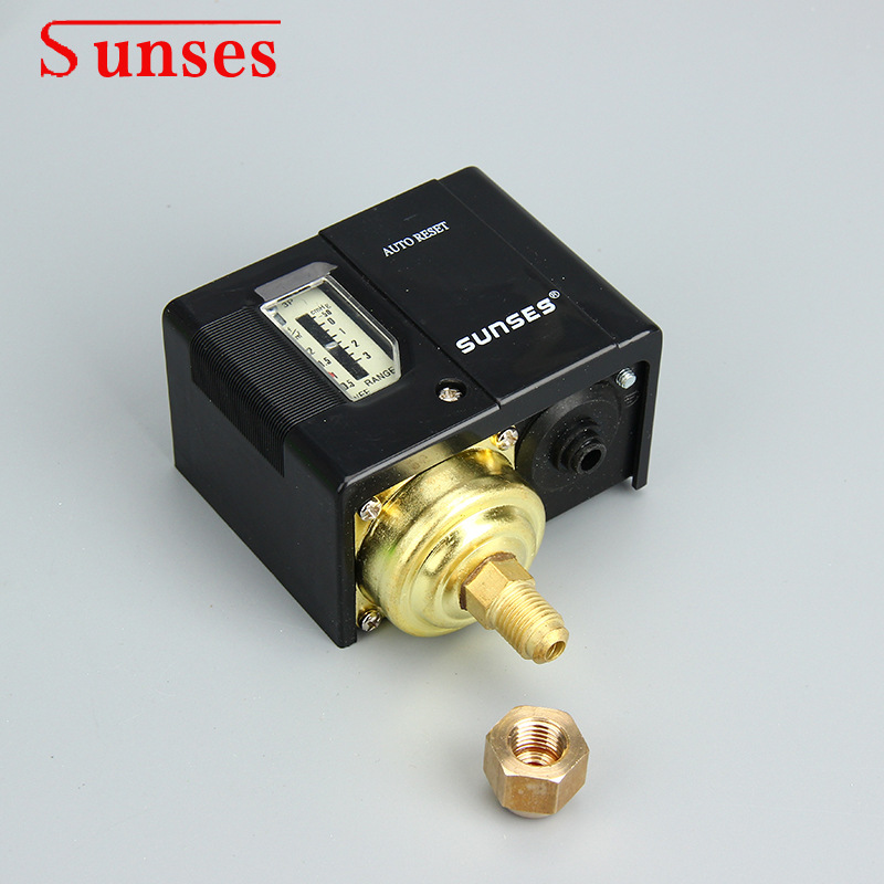 厂家供应 压力控制器经典款CG-103 黑金单压接口压力开关