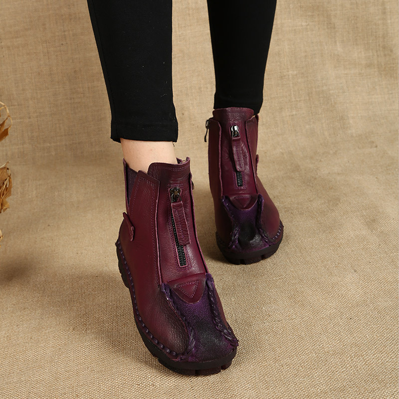 Bottes femme SHANGMEI SHENGHUI en En cuir - Ref 3354818 Image 10