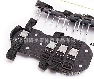 升级版园林草地钉鞋松土器园林松土鞋刨土鞋金属插扣