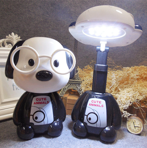 大白充电台灯 节能LED护眼学习小夜灯 可伸缩折叠儿童礼品台灯