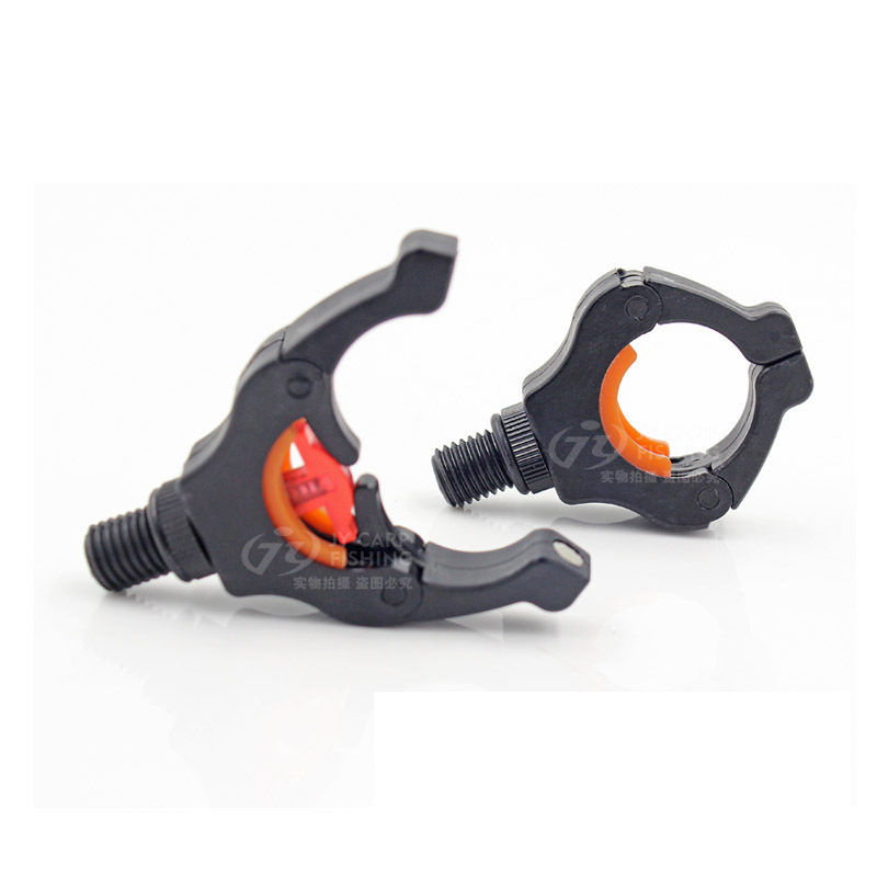 Cross-border coolo accesorios de pesca de estilo europeo negro de nylon de plástico de la abrazadera de la varilla imán soporte cabeza varilla tenedor mar Rod Accesorios