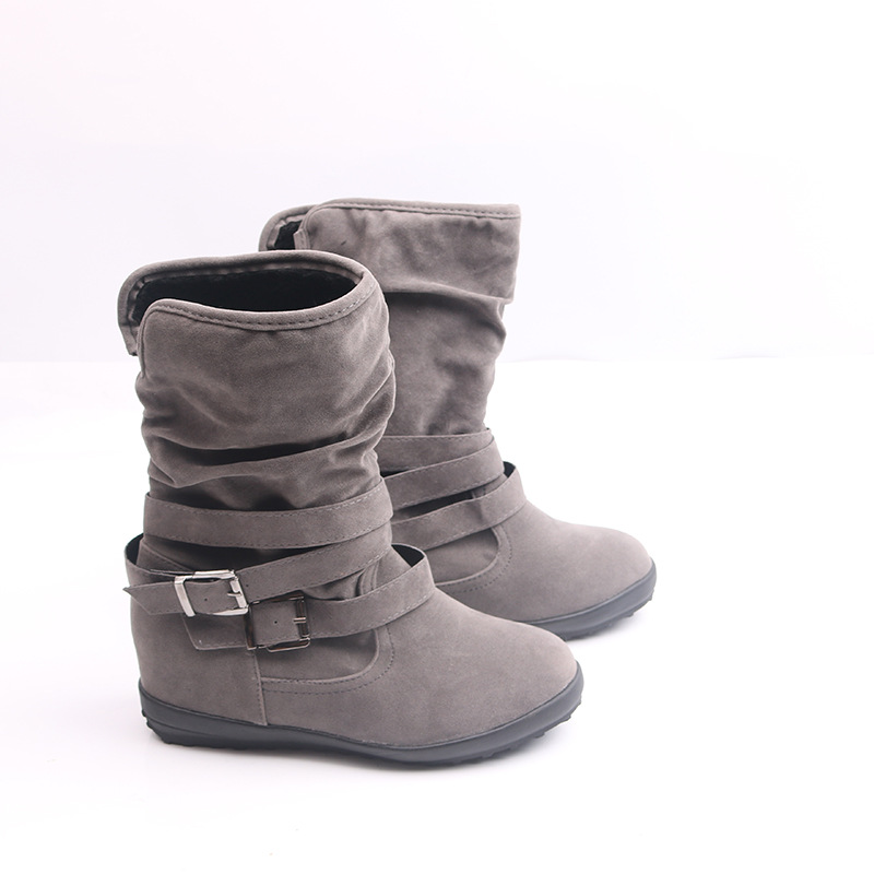 Bottes femme CHAOWANG en Daim - Ref 3355208 Image 21