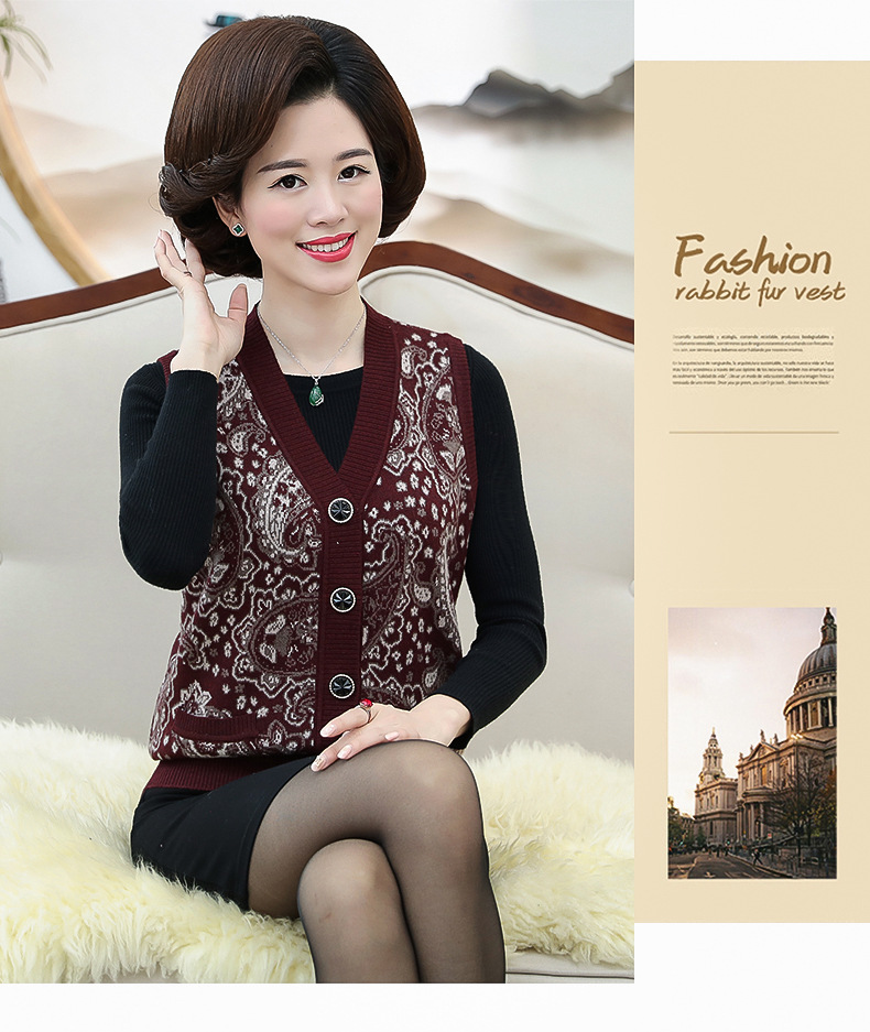 Gilet femme MOUTON CHAUD en Laine - Ref 3318183 Image 20