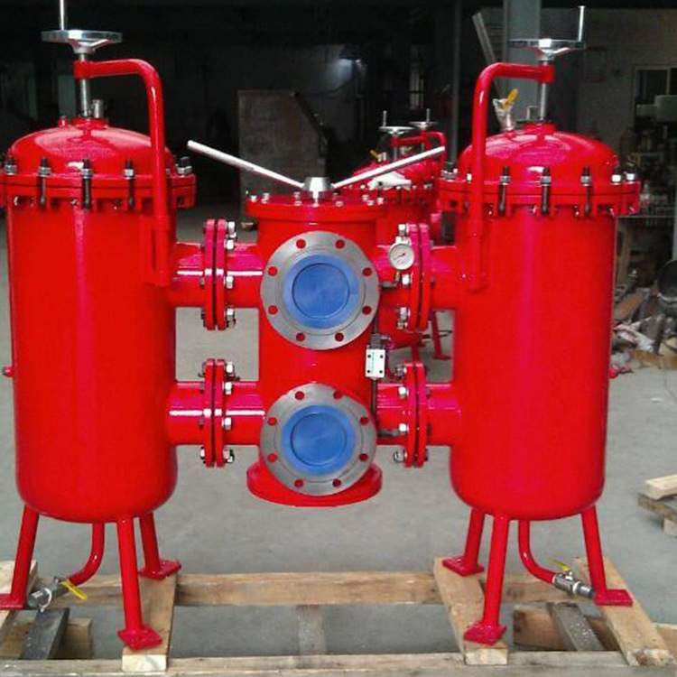 大流量双筒过滤器SDRLF-A3900*10P带换向阀滤清器包邮