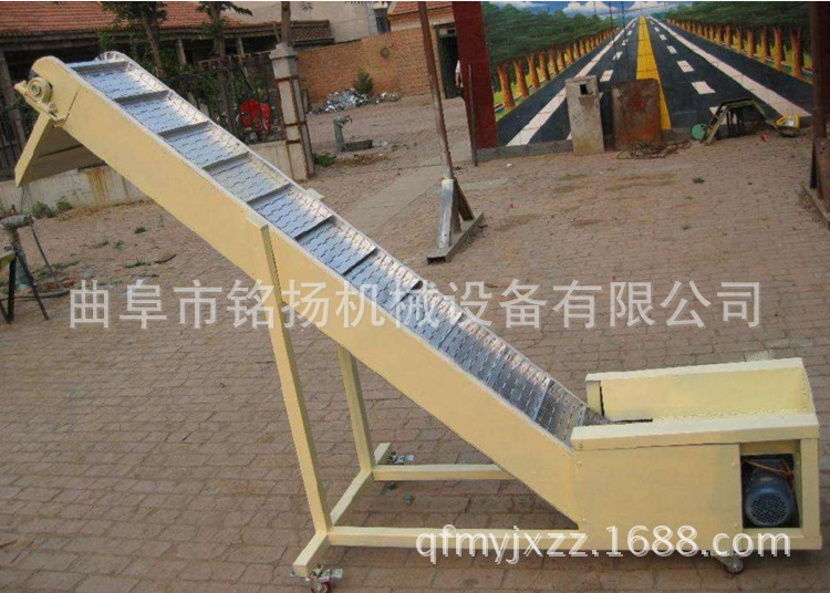 窄式皮带机 裙边输送机优质皮带输送机 波状挡边大倾角裙边输送机