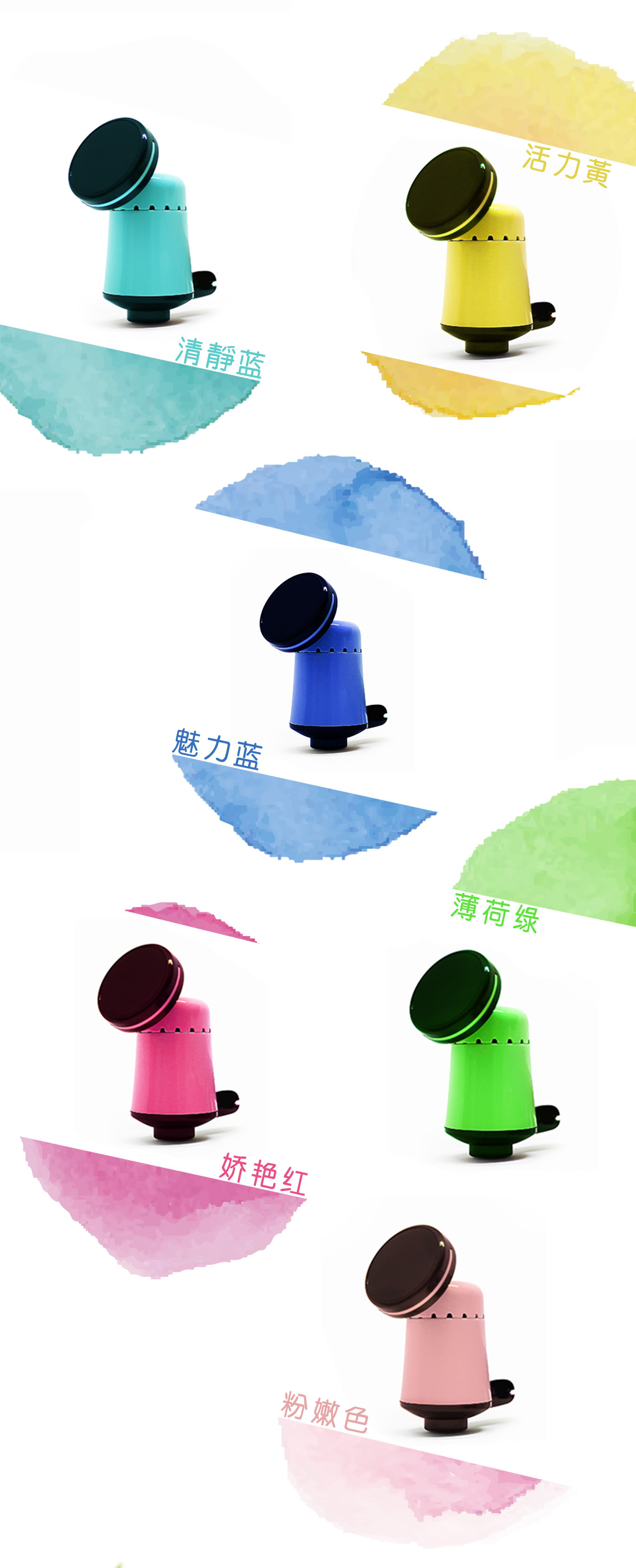 厂销出风口香水车载手机支架多功能懒人汽车磁吸出风口