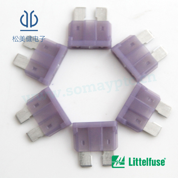 力特汽车保险丝 0287004.PXCN 进口原装 中号32V 4A