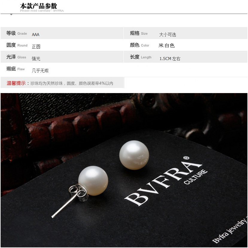 Korean version pearl earrings cupronickel temperament pearl ear jewelry wholesalepicture1