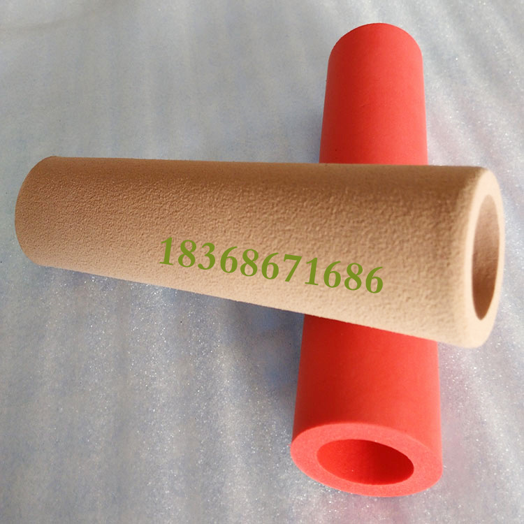 供应橡塑手把套泡棉发泡管 婴儿车橡塑海棉管套  儿童车手柄把套