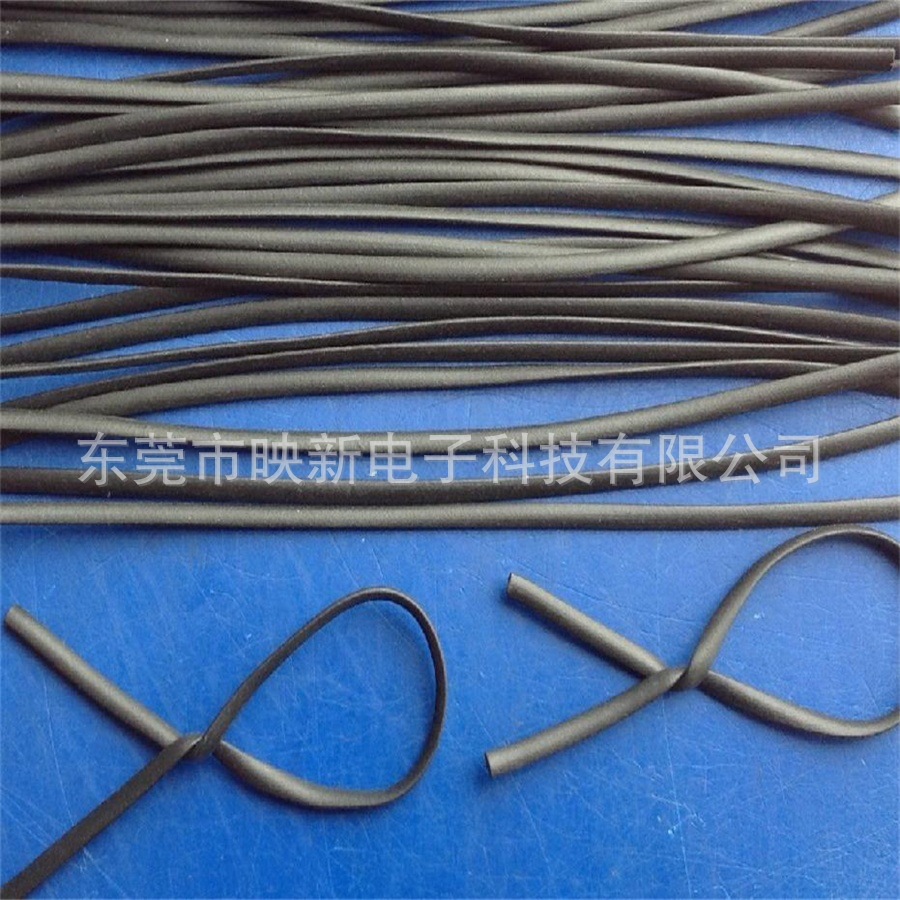 【东莞厂家】 供应 包胶扎线0.55 PVC扎丝椭圆形  铁芯电源线捆绑