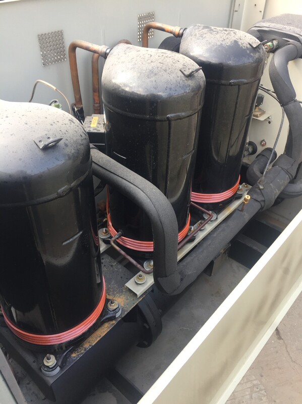 For Sale to Let the Second-hand Macville Source (water Source) Heat Pump 41 Hp Large Central Air Conditioner 9 New