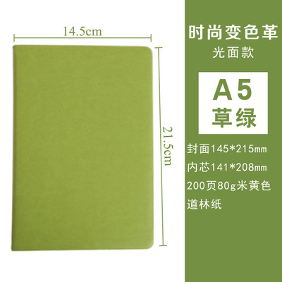 A5 부드러운 잔디 녹색