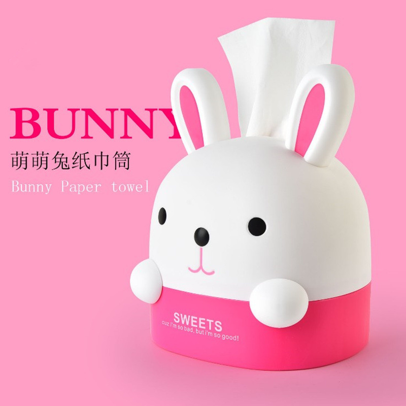 新品盟盟兔紙巾筒/創意紙巾盒/新奇特家居用品/淘寶貨源批發