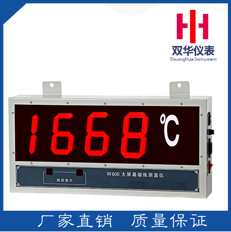 W600 大型钢厂 铸造厂挂壁有线钢水测温仪