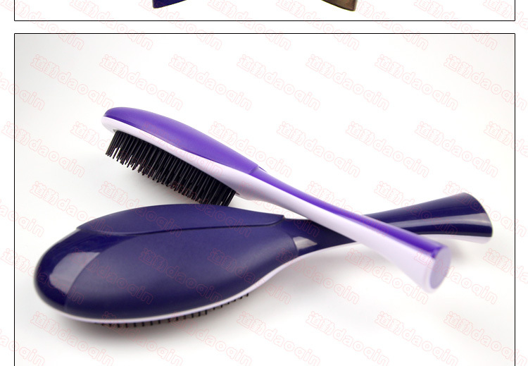 梳子厂家 猪鬃梳 兔子洗头按摩器
