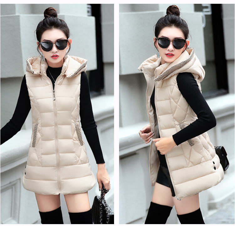 Gilet femme en Mélange de coton - Ref 3318181 Image 33