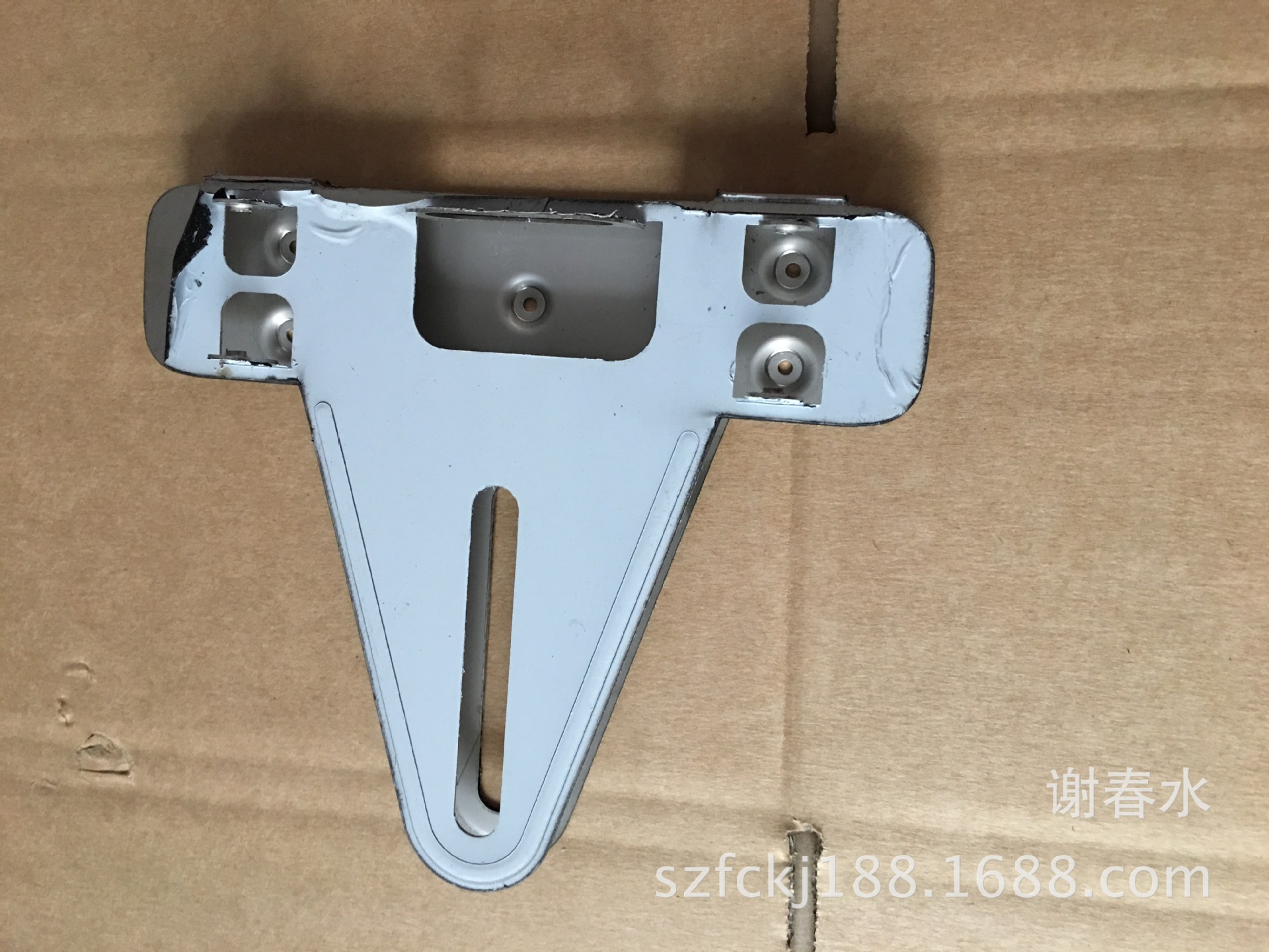 供应智能指纹玻璃锁五金配件指纹锁配件前后盖板 保险箱前后盖板