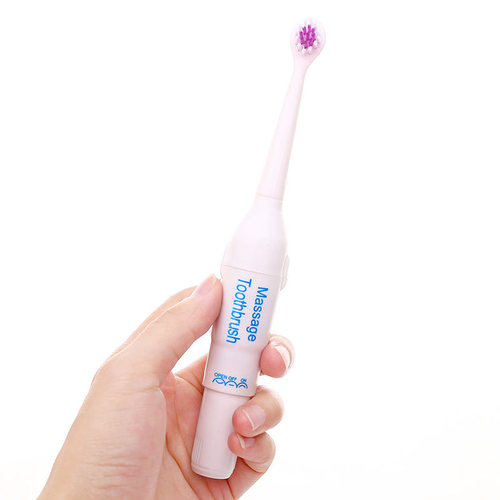 Cross-border Korean-style family-packed electric toothbrush with soft bristles for adults and children, toothbrush with brush head gift company toothbrush