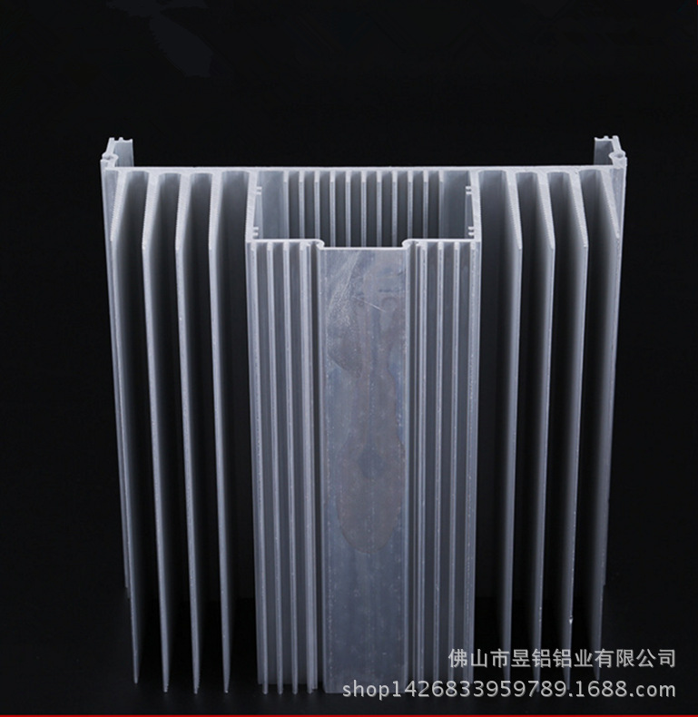 厂家供应6063散热器铝合金型材 照明设备铝合金 机械散热器铝材