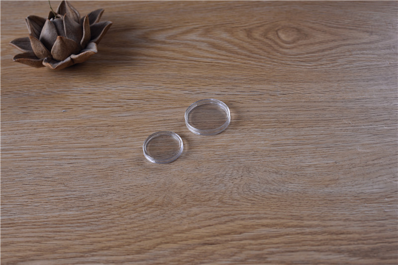 内径22mm塑料圆盒子 钱币盒