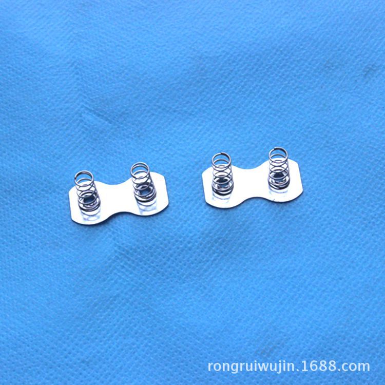 双弹簧电池片接触片 5号电池片7号电池片 电池盒电池片环保