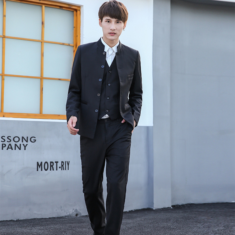 2021 spring new Korean version of the slim casual suit men's men's suits set manufacturers a generation
