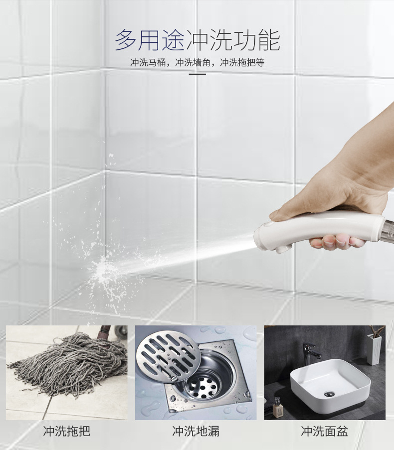 Wholesale of LED temperature-controlled three-color and seven-color pressure-increasing water-stopping negative ion shower heads and handheld water-saving shower sets undefined