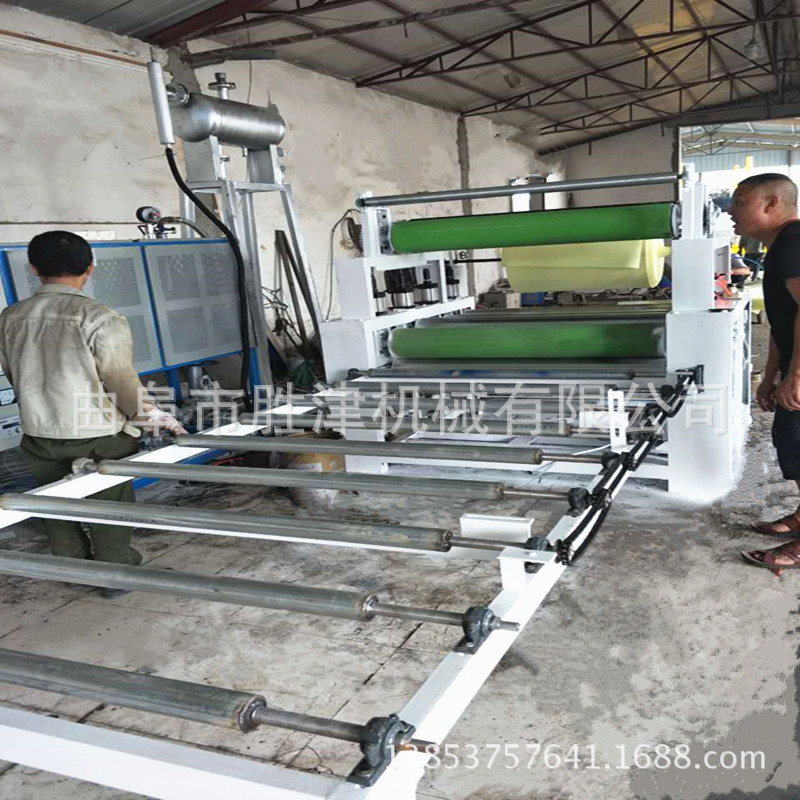 多功能贴纸机 厂家直销 山东木工机械  板材贴面机