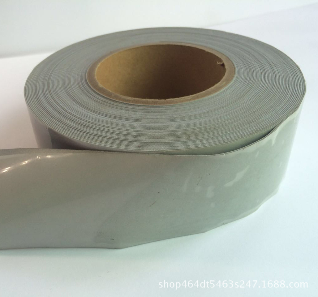 亮银双面弹力布 双面四面弹 反光材料 反光布 弹力反光条