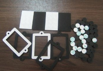 供应黑色CR海绵单面胶密封条