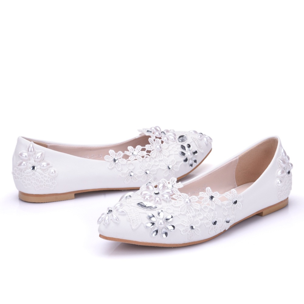 pearl bridal shoes