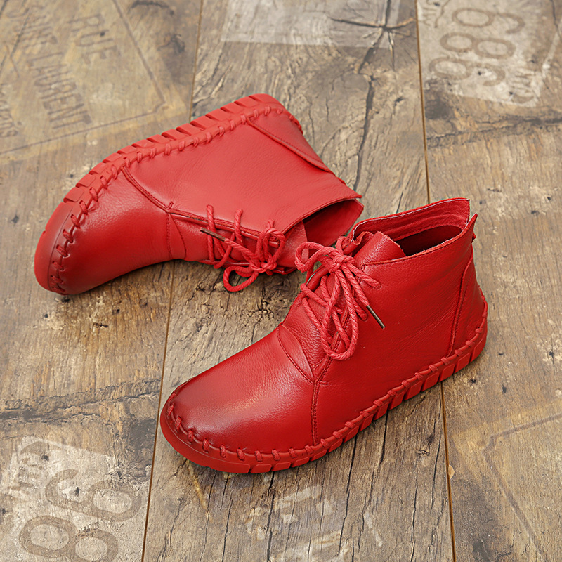 Bottes femme INFOHOMME en En cuir - Ref 3355276 Image 49