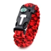 Red and black camouflage