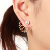 Earrings from pearl, European style, Aliexpress