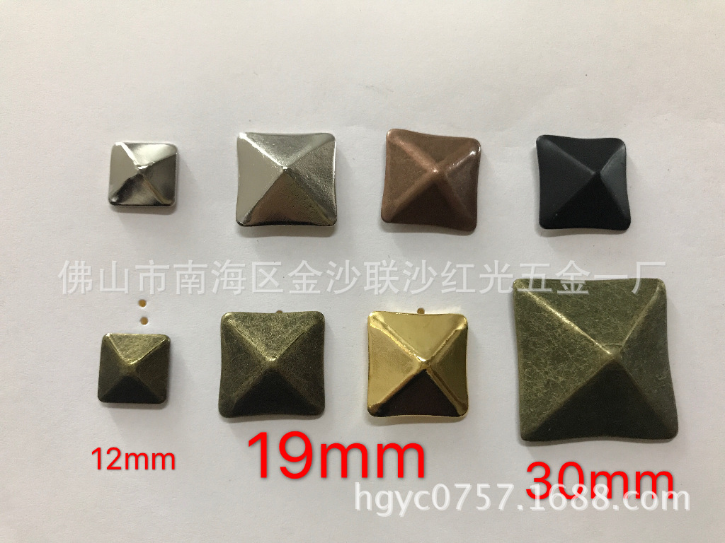 厂家批发 门窗五金配件白叻方钉 四方钉尖钉 金字塔铆钉排钉-阿里巴巴