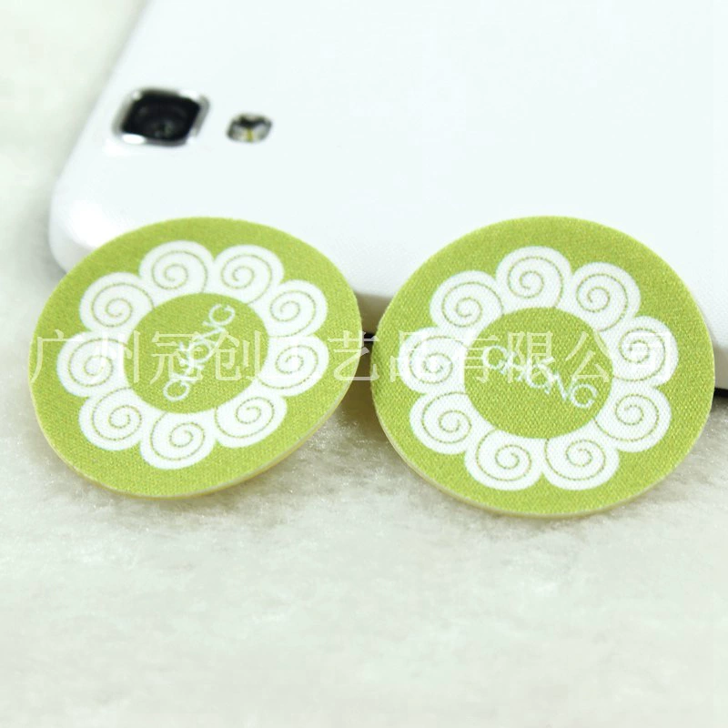 Экологически чистый мобильный телефон наклейки пользовательские PU мобильный телефон чистящие наклейки цифровой продукт очистка экрана на складе поставки