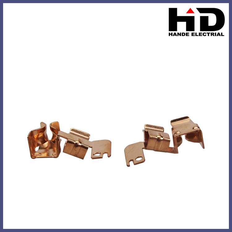 铜冲压件定 制OE M 冲压件 国家标准插座配件 (GCP-1)