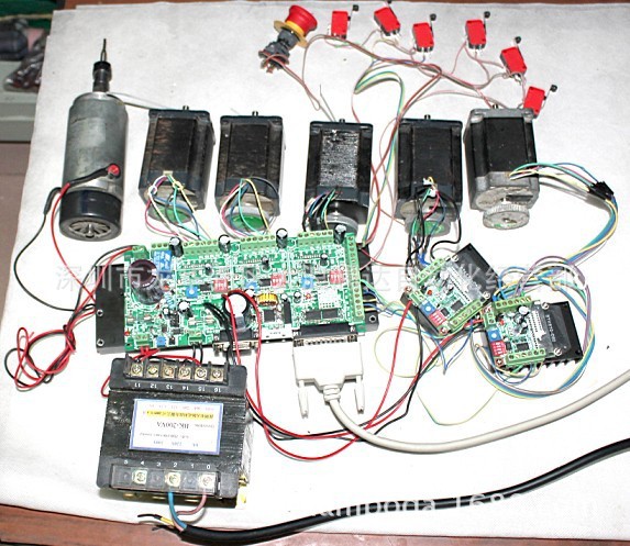 672 3轴一体板 集成主轴驱动 MACH3 维宏 雕刻机 数控车 非标机床