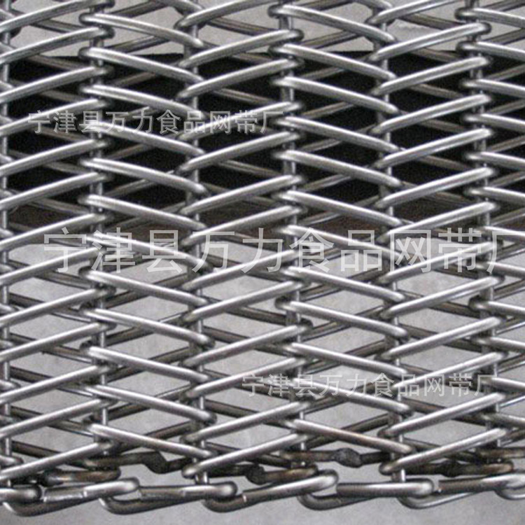 不锈钢网带流水线输送网带耐高温烘干食品传送网带乙型网带厂家