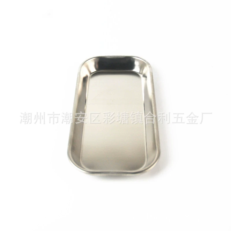 Factory Direct Sales Stainless Steel Dental Disk 304 Anti -iodine Dental Disk Equipment Disinfection Disinfection Candidic Disk