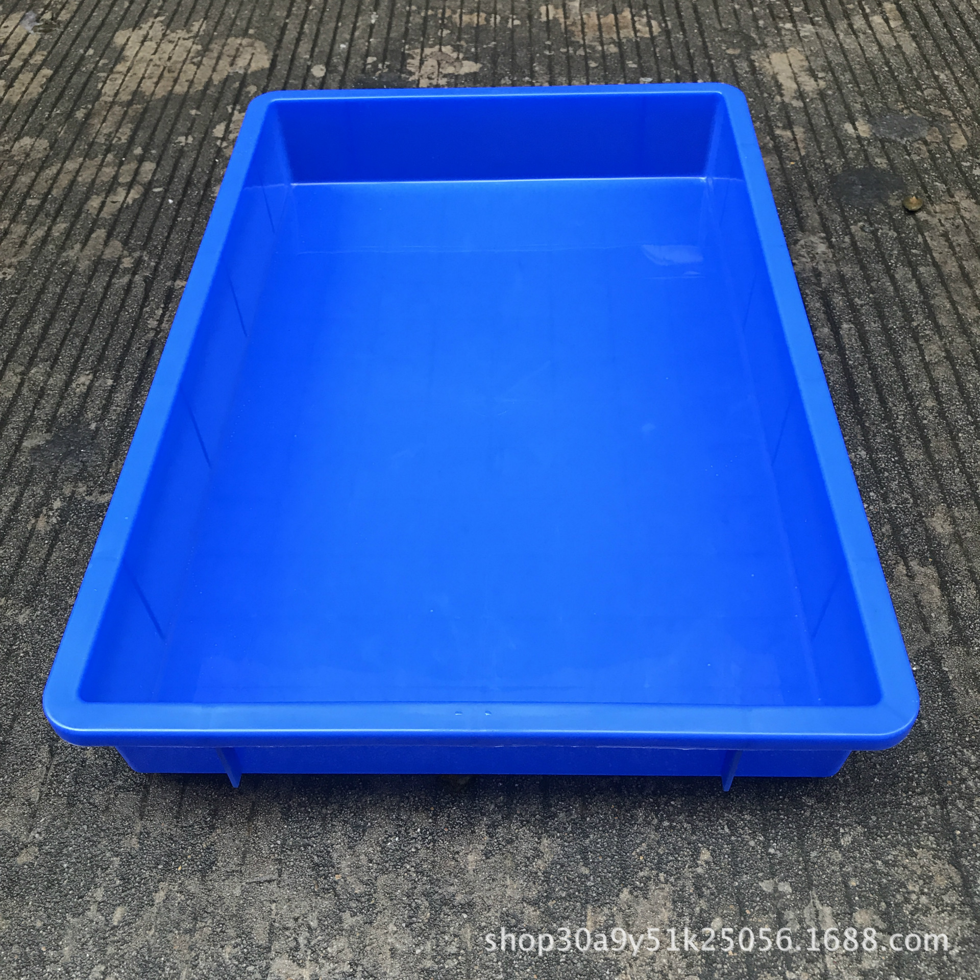 广东批发塑料盆 新料收纳餐盘 五金周转箱塑方盘现货