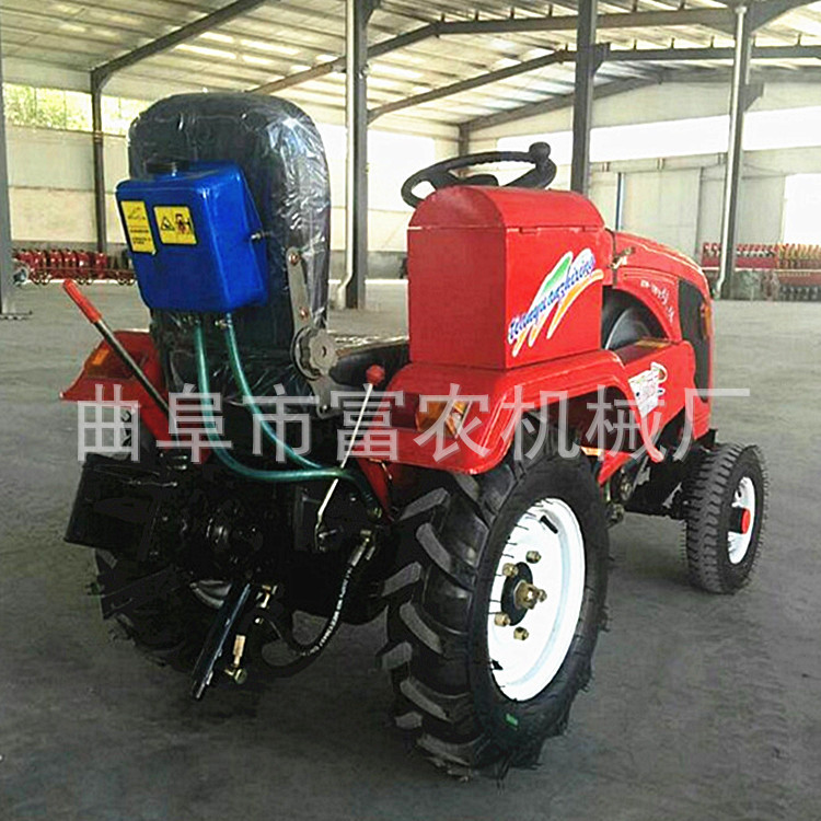 果园打地开沟机 四轮田园管理机 多功能旋地机