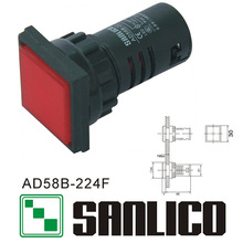 ����LED��ԴͨѶ�豸ָʾ�źŵ�AD16 AD22 AD58B-224F22mm