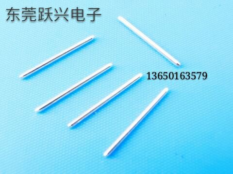 电源模块PIN针 圆导针T头针 镀锡铜包钢1.0*15*1.6mm 元件焊锡针