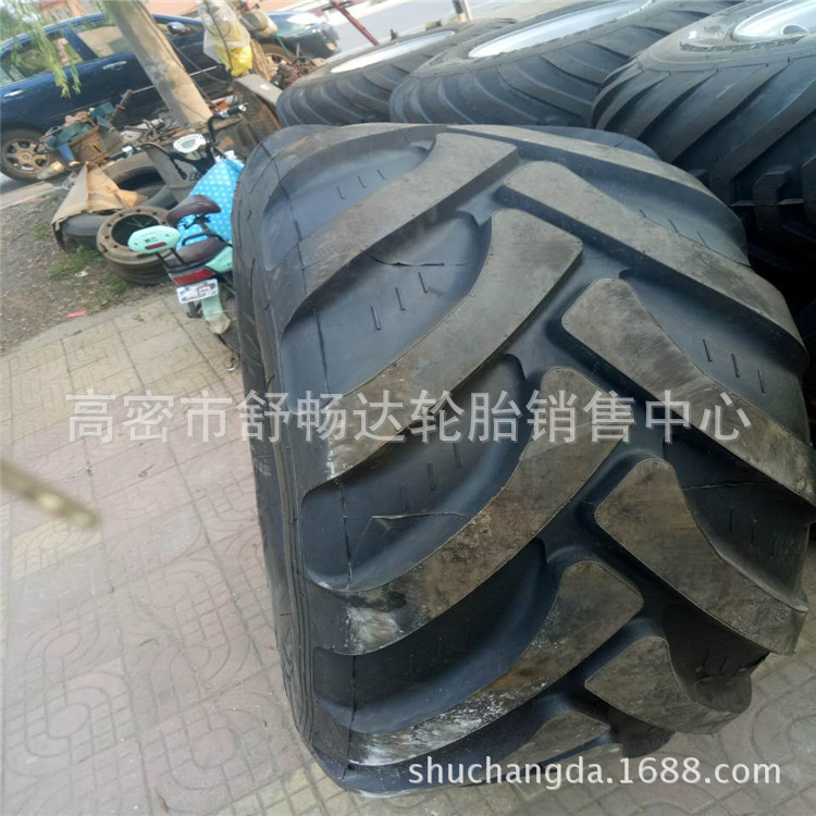 现货供应570/60r22.5 农用轮胎 捆草机轮胎 宽基悬浮林业轮胎