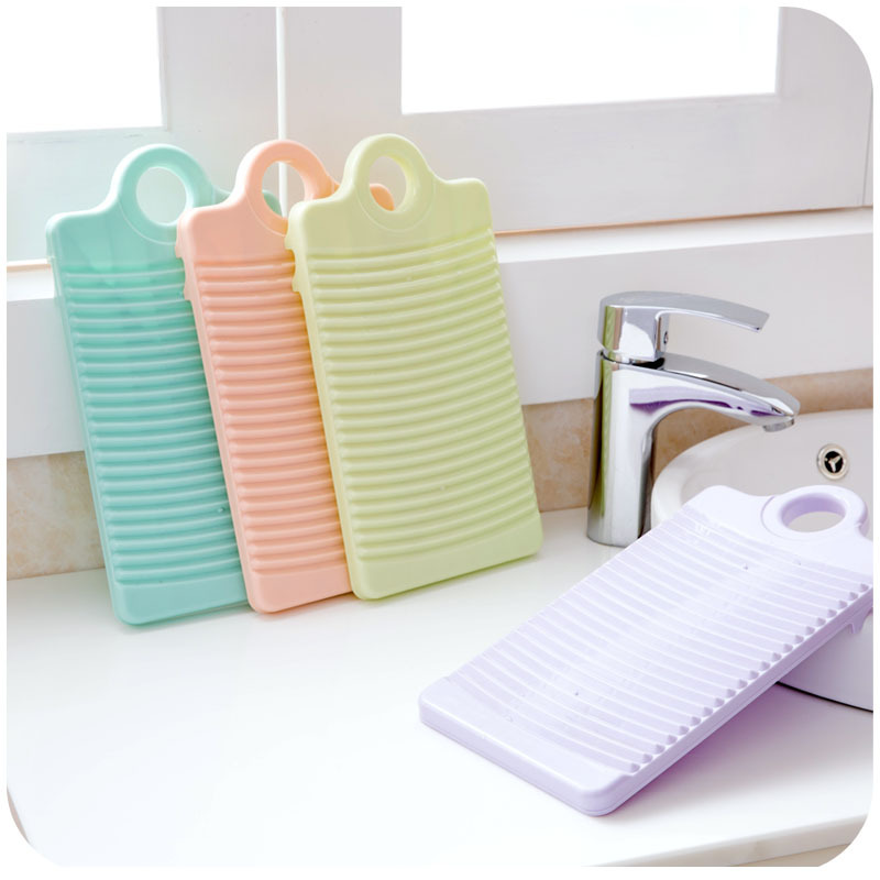 Plastic non-slip Mini trumpet Washboard household clothes Hand Washboard thickening Hand Washboard