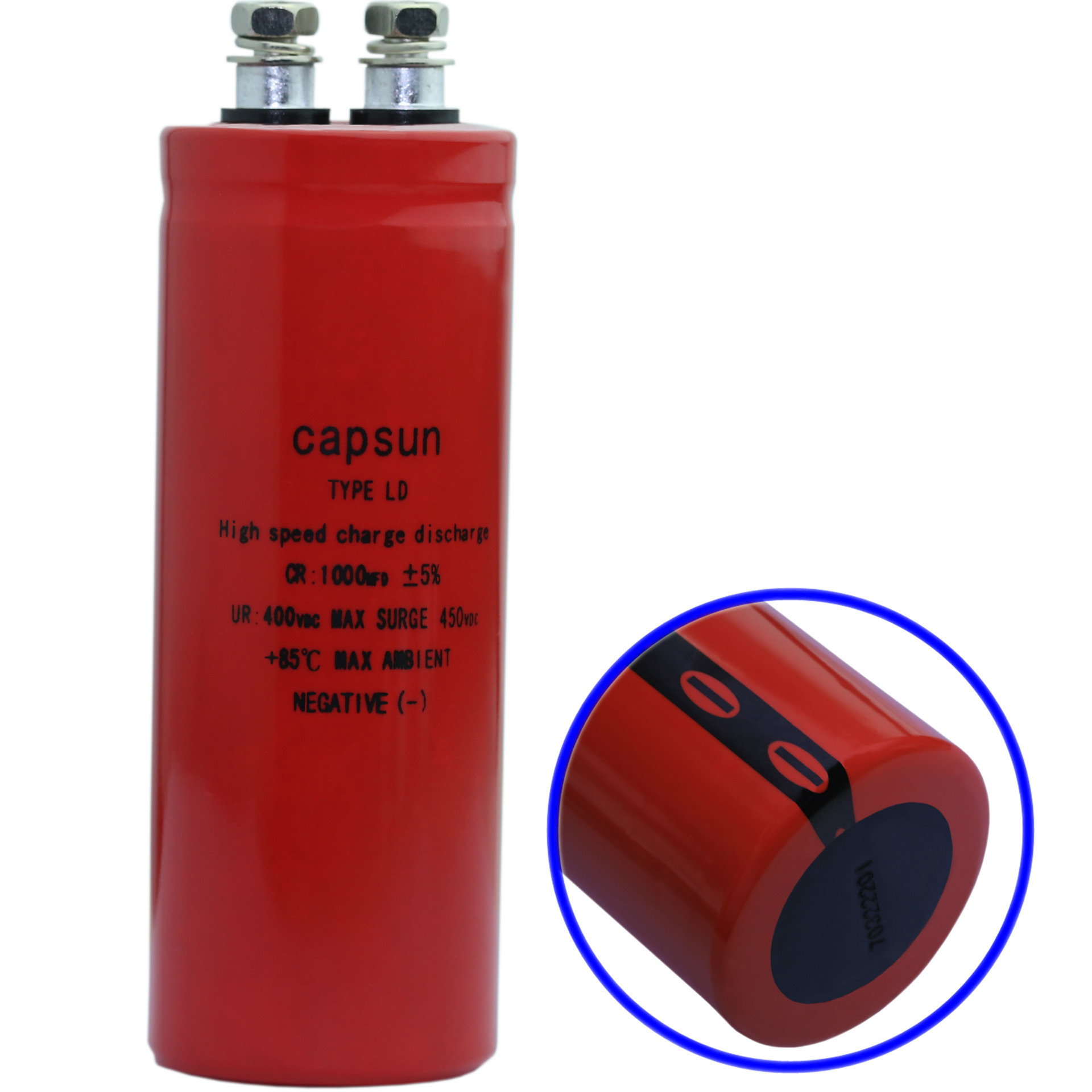 青佺电子电解电容高 质量1000UF400V UPS电源用铝电解电容器